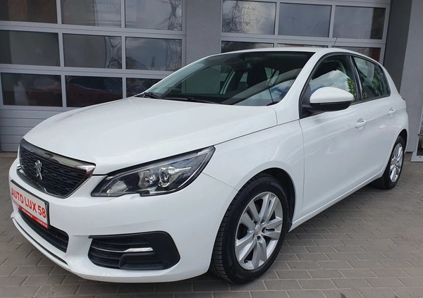 Peugeot 308 cena 39900 przebieg: 133220, rok produkcji 2019 z Warszawa małe 301